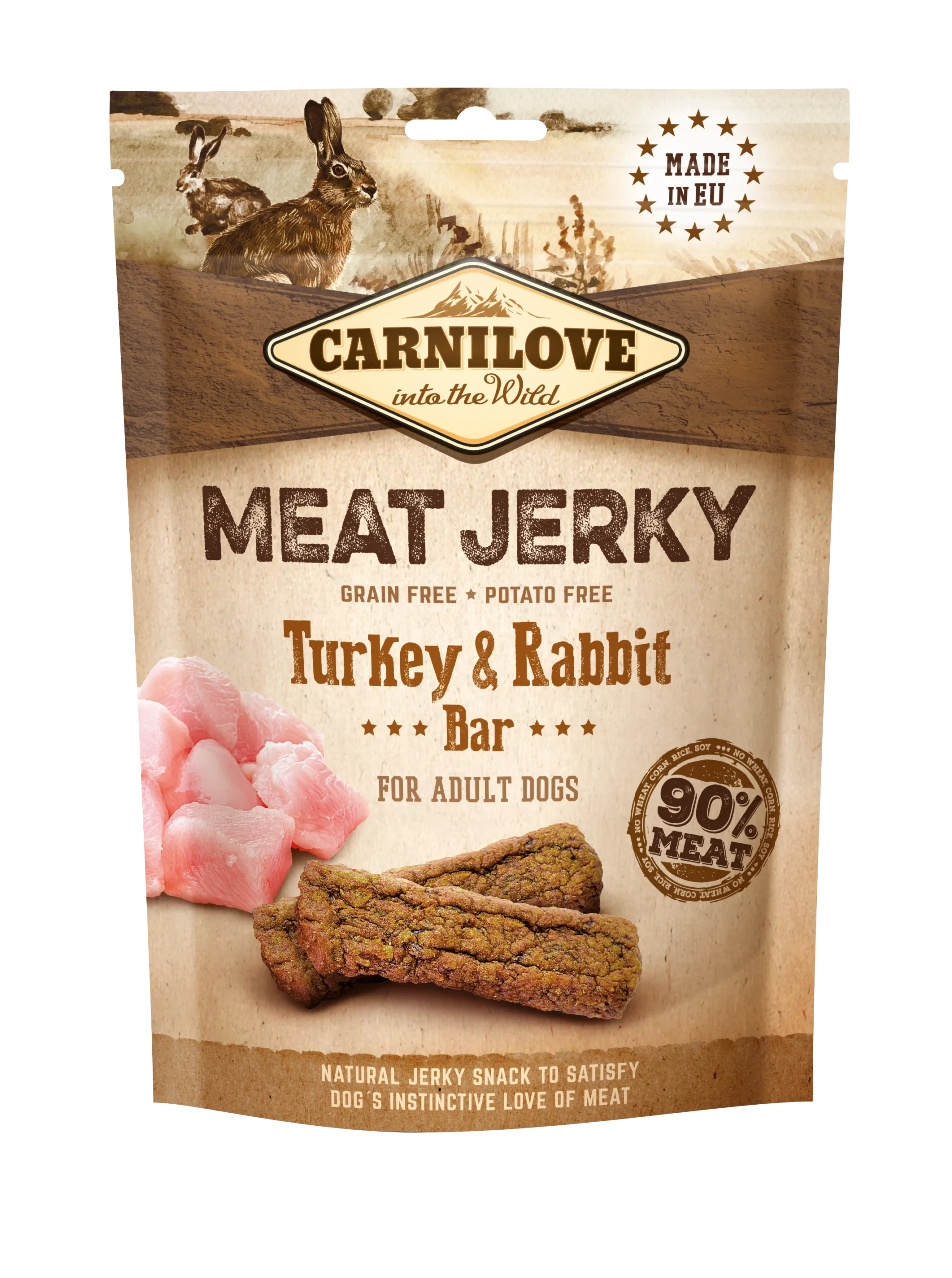 Carnilove Meat Jerky Turkey & Rabbit Bar 100 g